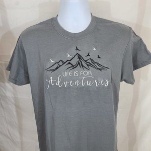 Adventure Mountain Embroidered Tshirt